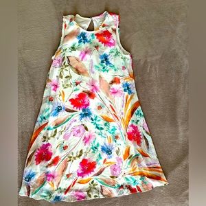 Calving Klein floral dress